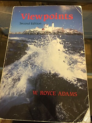#ad Viewpoints Selections Worth Thinking ExLib by Adams W. $40.00