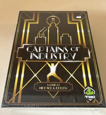 #ad Captains of Industry Board Game TMG Sealed NIB $44.00