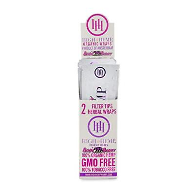 #ad High Hemp Organic Rolling Papers Bare Berry $25.90