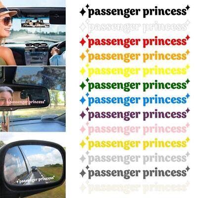 #ad Princess Passenger Mirror Sticker for Safe s $1.18