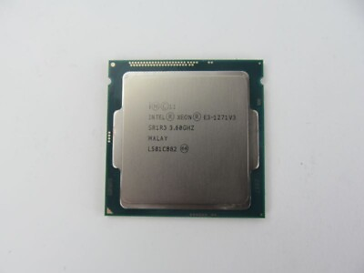 #ad Intel Xeon E3 1271 v3 SR1R3 3.6GHz Quad Core LGA 1150 CPU Processor $24.89