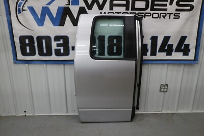 #ad 2009 2014 Ford F 150 RH Passenger Rear Door Complete w Glass quot;Silverquot; OEM $249.99