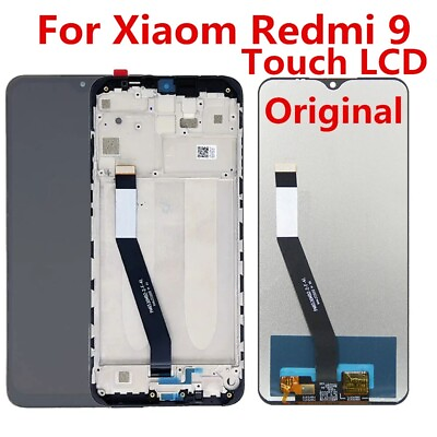 #ad OEM For Xiaomi Redmi 9 LCD Display Touch Screen Digitizer Assembly Repair Parts $26.96