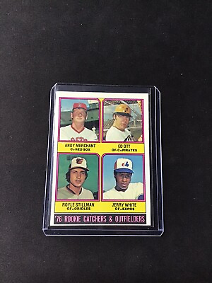 #ad 1976 TOPPS BASEBALL #594 ROOKIE CATCHERS amp; OUTFIELDERS 🔥🔥 $4.99