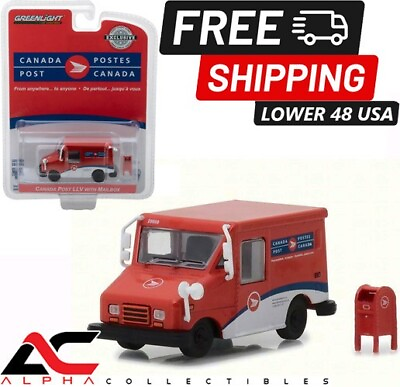 #ad GREENLIGHT 29889 1:64 CANADA POST LLV LONG LIFE DELIVERY VEHICLE $10.95