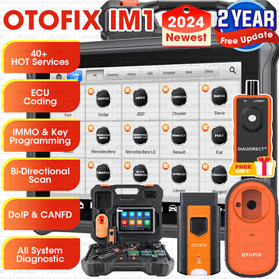 #ad 2024 OTOFIX IM1 IMMO Key FOB Programming Tool Car Full System Diagnostic Scanner $829.00