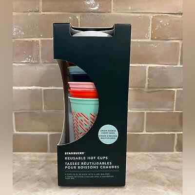#ad Starbucks Reusable Hot Cups 16oz Color Changing Candy Canes 2020 $30.00