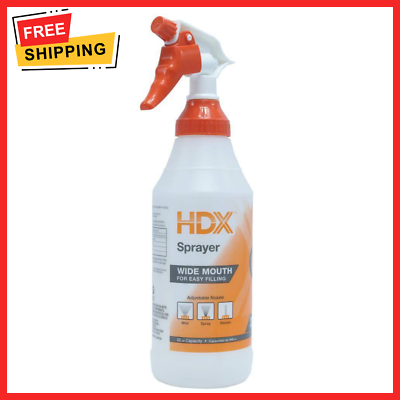 #ad NEW 32oz. Empty Spray Bottle V2 amp; 1.5 cc sprayer High Quality And Free Shipping $3.49