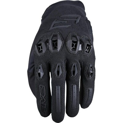 #ad Five STUNT EVO 2 Gloves Black Medium #555 07393 C $139.95