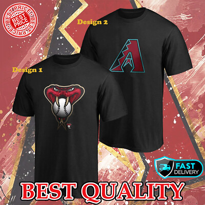 #ad SALE Arizona Team Diamondbacks Baseball Team Logo T Shirt Gift Fans Made S 5XL $9.49