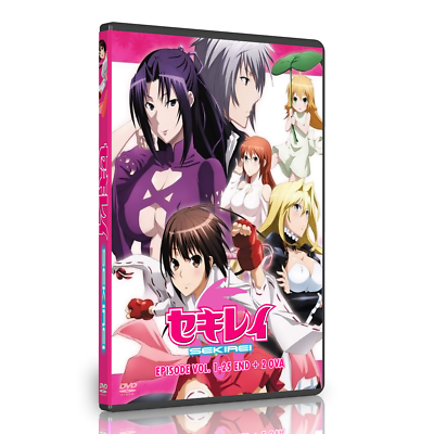 #ad DVD Anime *Uncut SEKIREI Series Season 12 1 25 End 2 OVA English Dub Audio $28.99