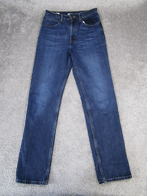 #ad Levis Jeans Womens 27 70s High Slim Straight Dark Wash Denim $24.99