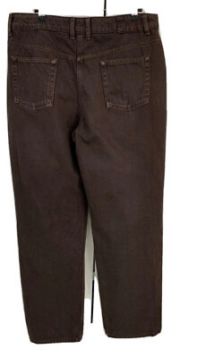 #ad Ladies ASOS COLLISION Fashion Straight Brown X005 Jeans Sz 36 30 Uk 8 BNWOT GBP 3.50
