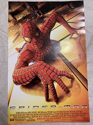 #ad Spider Man 2002 Re Release Collectible Poster 2024 $18.99