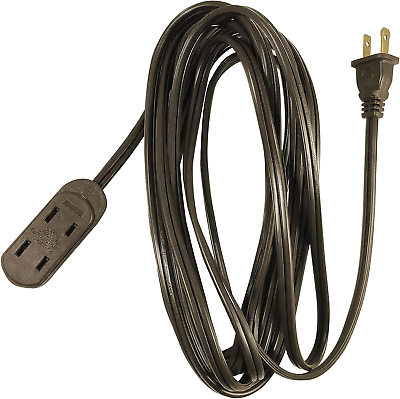 #ad 16 2 12Ft Brown Extension Cord with 3 Outlets $27.62
