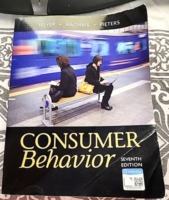#ad Consumer Behavior by Wayne D. Hoyer Textbook Seventh Edition Paperback $9.95