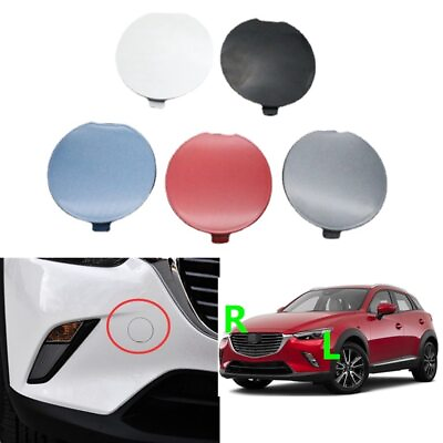 #ad Front Bumper Tow Hook Eye Cover Cap For Mazda CX 3 CX3 DK 2014 21 D10J 50 A12A $13.79
