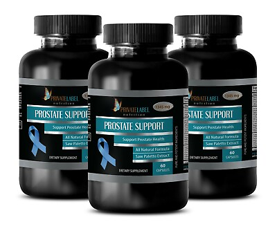 #ad Support Urination PROSTATE SUPPORT COMPLEX mens pills 3 Bottle 180 Capsules $53.90
