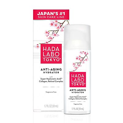 #ad Hada Labo Tokyo Anti aging Hydrator 1.7 Fl. Oz With Super Hyaluronic Acid Col $13.14