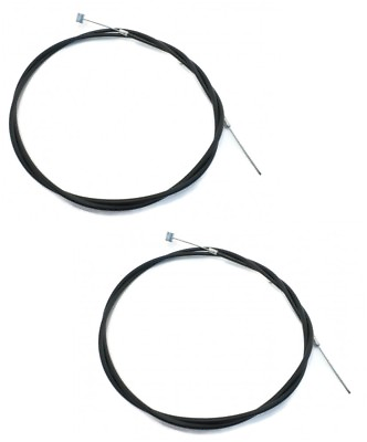 #ad 2 Pack 65quot; Clutch Brake Cable 60quot; Housing Motorcycle Custom Universal Chopper $14.99