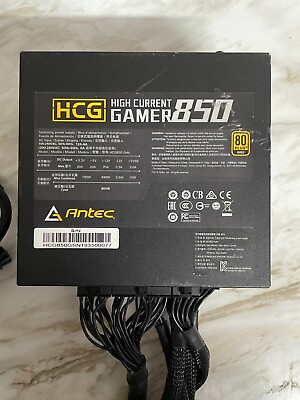 #ad ANTEC High Current Gamer Gold PSU 850W 80 GOLD ATX Power Supply $70.00
