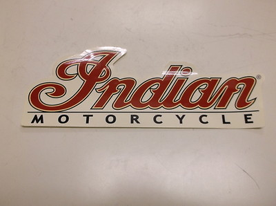 #ad 10 3 4quot; x 4quot; Indian Motorcycle Decal NEW $29.95
