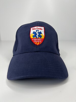 #ad Rio Tinto Mining Emergency Services cap hat blue fitted Large Extra Large AU $23.95