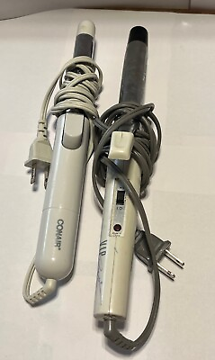#ad Lot of used curling Irons 2 $8.00