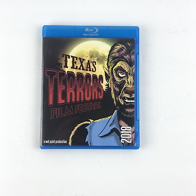 #ad RARE Texas Terrors Film Festival 2018 2 Disc Blu ray 20 Shorts *READ CRACKED* $19.99