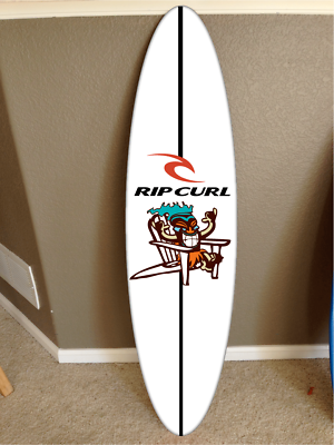 #ad wall hanging surf board surfboard decor hawaiian beach surfing beach decor $105.00