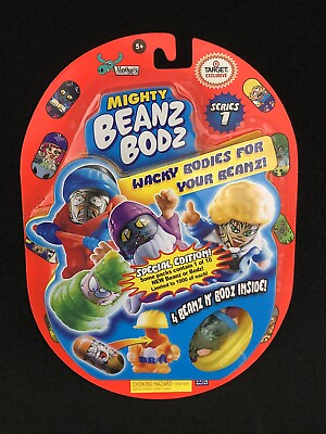#ad Mighty Beanz Bodz Series #1 Special Edition 4 Beanz N’ Bodz Inside by Moose’s $25.00
