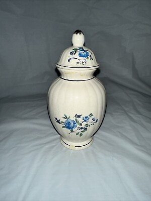 #ad Vintage Ceramic Japanese SONSCO Floral Design Ginger Jar Hand Painted $9.00