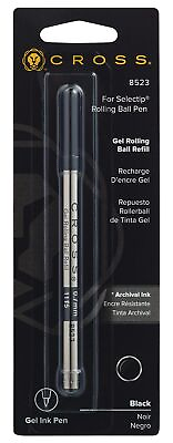 #ad Cross Selectip Gel Rollingball Pen Refill Black 1 per Card 8523 $8.26