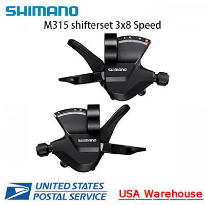 #ad Shimano Altus SL M315 Rapidfire 2x7 2x8 3x7 3x8 Speed Trigger Shifter $15.38