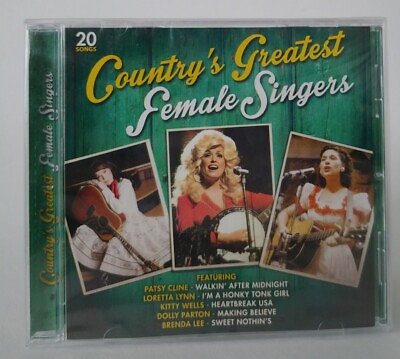 #ad Country#x27;s Greatest Female Singers CD 20 Songs $10.00