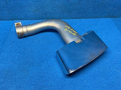 #ad 2017 2019 AUDI Q7 3.0L REAR RIGHT PASSENGER SIDE EXHAUST CHROME PIPE TIP OEM $169.99