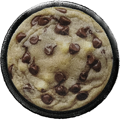 #ad 3quot; Chocolate Chip Cookie Morale Patch Tactical $8.49