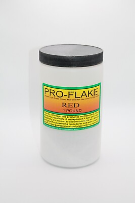#ad Pro Flake Red Powder Coat Paint C $35.00