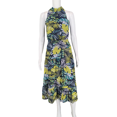 #ad Sam Edelman Midi Dress XX Small Sz Floral Colorful Print Elegant Evening top $14.91