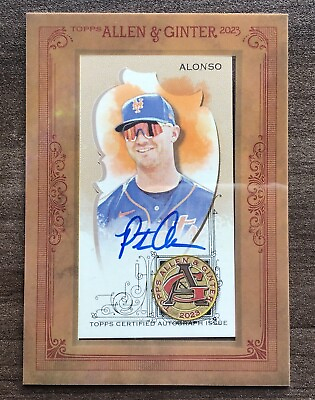 #ad 2023 Topps Allen amp; Ginter Framed Mini Baseball Autograph Pick your Card $64.99
