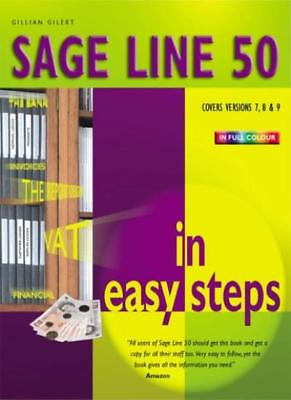 #ad Sage Line 50 V9 in Easy Steps: v. 7 9 By Gillian Gilert $11.64