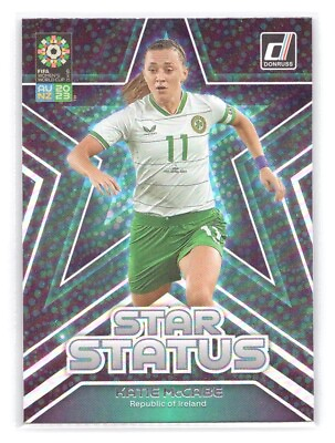 #ad Katie McCabe 2023 Donruss FIFA Womens World Cup Star Status #19 Ireland $2.99
