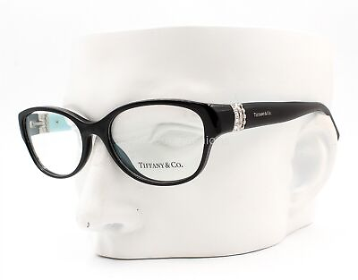 #ad Tiffany amp; Co TF 2082B 8055 Eyeglasses Glasses Black W Swarovski Crystals 53mm $85.09