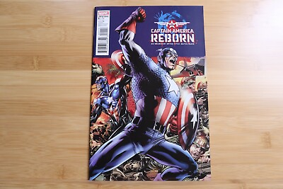 #ad Captain America Reborn #1 of 5 Marvel Limited Series Brubaker NM 2009 $4.99