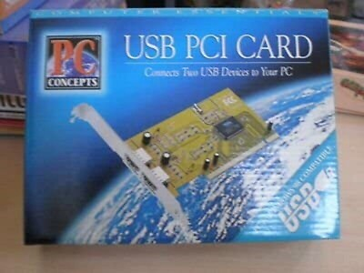 #ad 2 Port USB PCI Adapter Card For Apple PowerMac Mac G3 G4 G5 OS 9 Windows 95 HOST $24.99