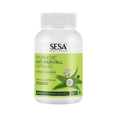#ad Sesa Ayurvedic Anti Hair Fall 60 Capsules Hair Fall Control in 15 DAYS $18.89