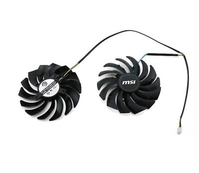 #ad Graphics Card Fan Cooling Fan Replace For MSI RX 5700xt 5700 5600xt GAMING X $20.49