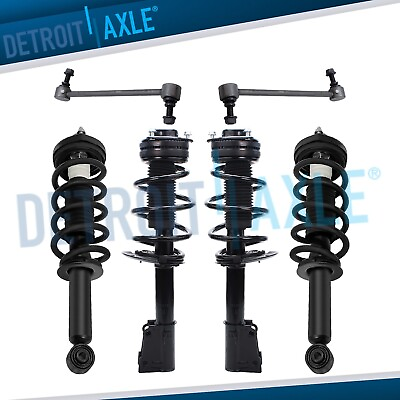 #ad Front amp; Rear Struts w Coil Spring Sway Bar Links for 2011 2019 Dodge Journey $281.57