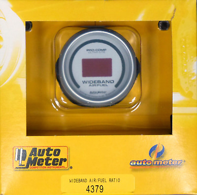 #ad Auto Meter 4379 Ultra Lite Digital Wideband Air Fuel Ratio Gauge Kit o2 AFR $240.04