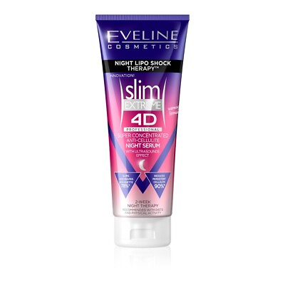 #ad Slim Extreme 4D Super Concentrated Cellulite Cream with Night Lipo Shock Therapy $9.99